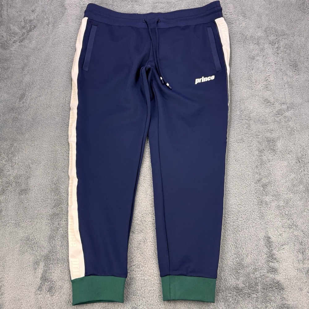Prince Pickleball Jogger Pants Men‎ XL Navy Athletic Tennis Lounge Jog